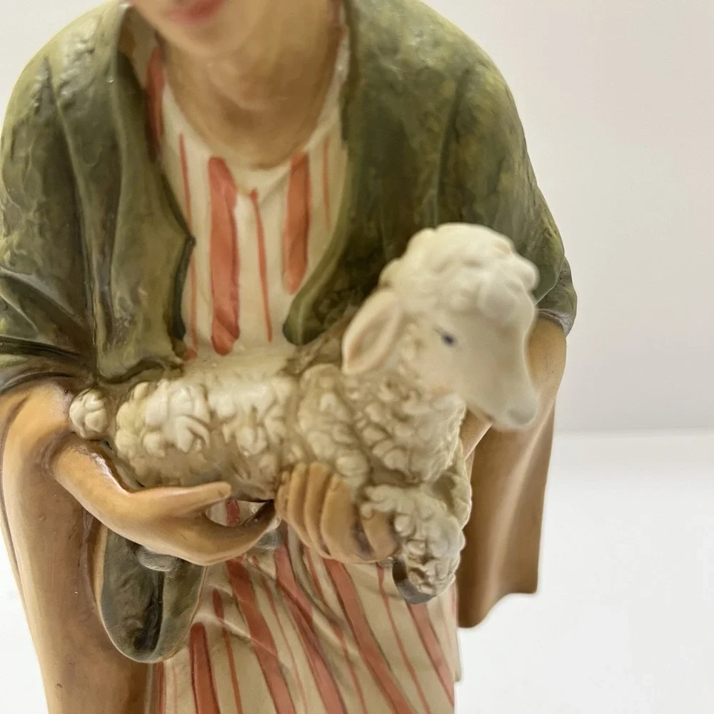 Christmas Grandeur Noel Nativity Shepherd Replacement Figure Hand Painted 1999